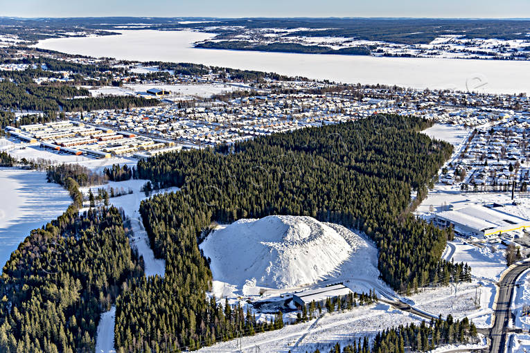 aerial photo, aerial photo, aerial photos, aerial photos, drone aerial, drnarfoto, installations, Jamtland, Ostersund, renhllning, snhg, snrjning, sntipp, sntippen, stder, tipp, winter