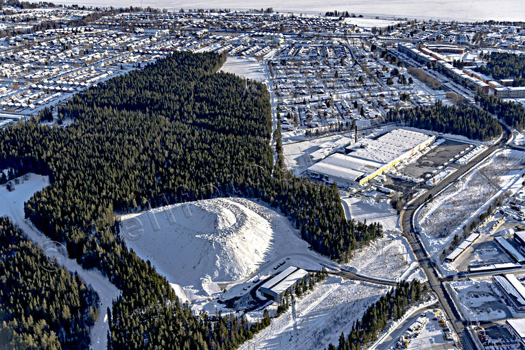 aerial photo, aerial photo, aerial photos, aerial photos, drone aerial, drnarfoto, installations, Jamtland, Ostersund, renhllning, snhg, snrjning, sntipp, sntippen, stder, tipp, winter