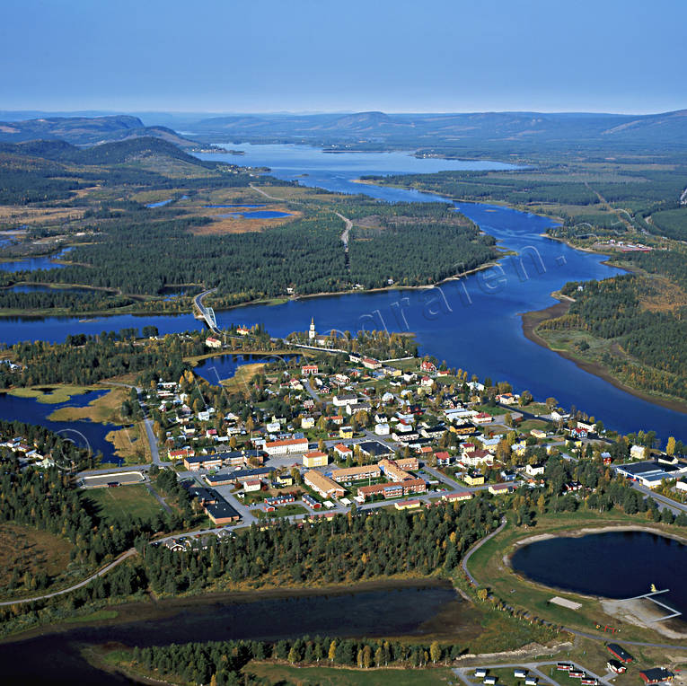 Lapland - Cities & Societies - Sorsele sett från sydost © toj-02680