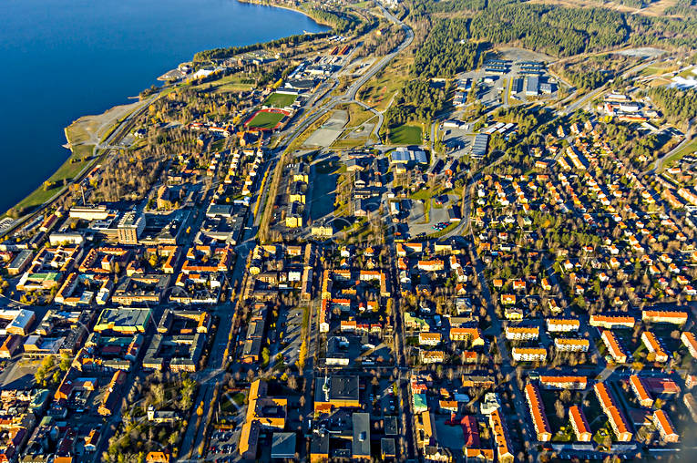 aerial photo, aerial photo, aerial photos, aerial photos, autumn, drone aerial, drnarfoto, i5, Jamtland, Ostersund, Stadsdel Norr, stder