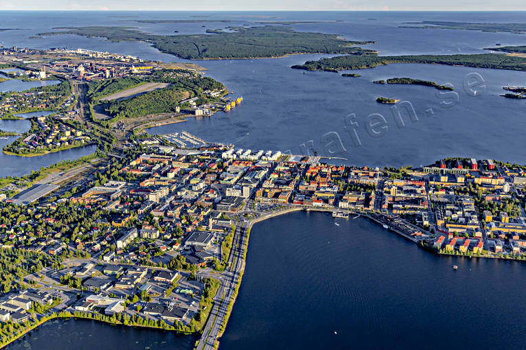 aerial photo, aerial photo, aerial photos, aerial photos, drone aerial, drnarfoto, Lulea, Norra hamnen, North Bothnia, Stadsviken, stder, summer