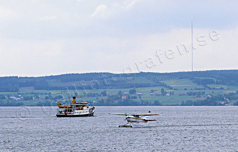 aeroplane, boat, boat harbour, boats, communications, Great Lake, harbour, Jamtland, Ostersund, port, seaplane, shipping, steamer, steamship, steamship, steamship, thome, Thomee, tourism, water