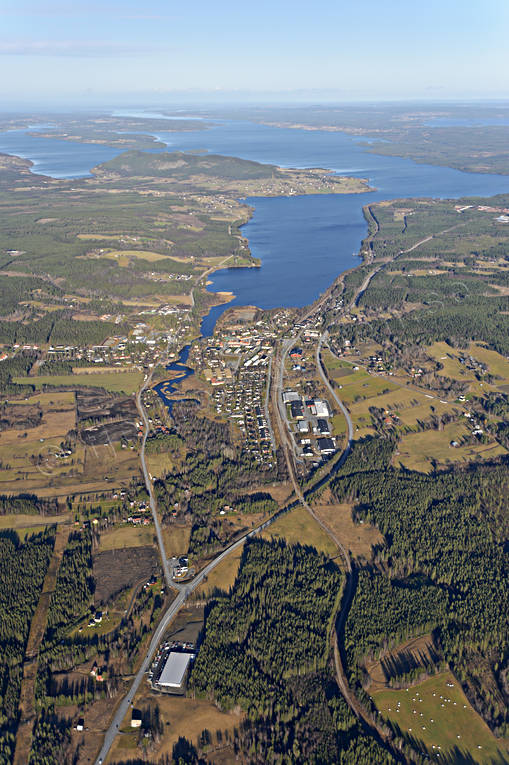 aerial photo, aerial photo, aerial photos, aerial photos, autumn, drone aerial, drönarfoto, Jamtland, landscapes, samhällen, Stenstavik