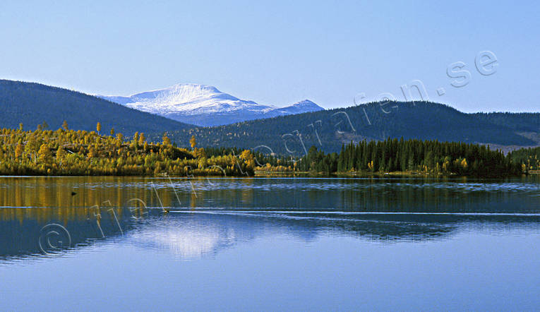 autumn, Bagede, Jamtland, landscapes, mountain, Munsfjallet, Stroms Vattudal