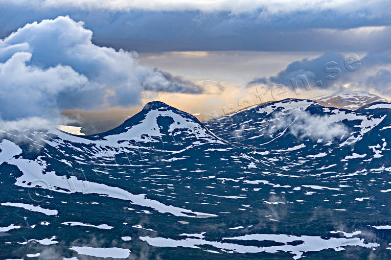 aerial photo, aerial photo, aerial photos, aerial photos, drone aerial, drnarfoto, Gippergaise, Jamtland, landscapes, mountain, Skackerfjallen, Sugarloaf Mountain, summer