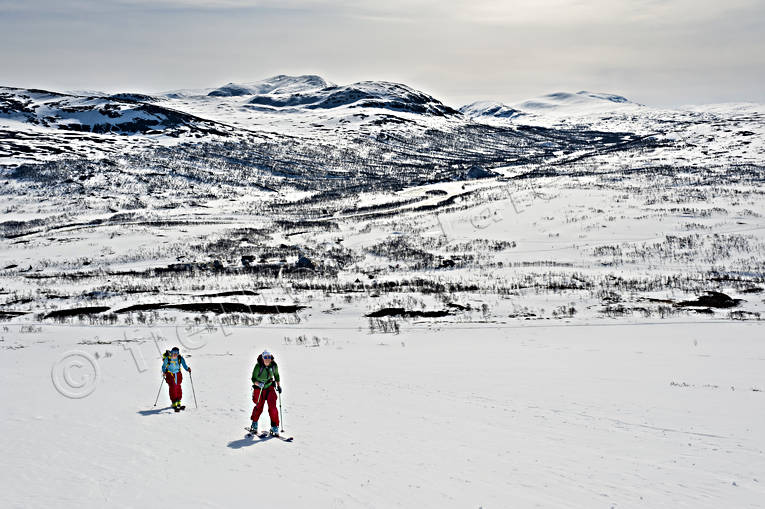 getryggen, Jamtland, landscapes, mountain, randonnee, ski touring, skier, skiing, sport, Storulvan, winter, ventyr