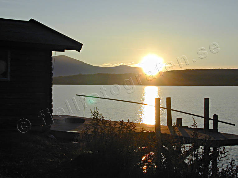 Abisko, autumn, dawn, landscapes, Lapland, sunrise, Torne Trsk