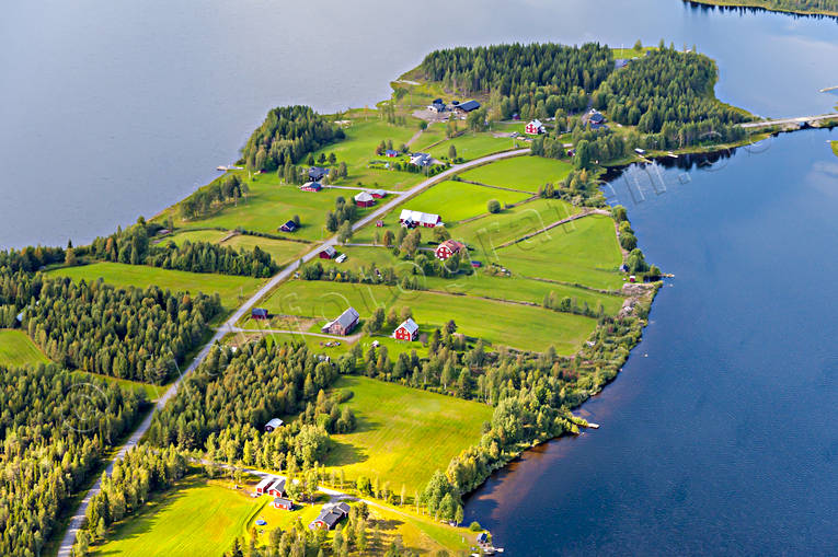 aerial photo, aerial photo, aerial photos, aerial photos, cabins, drone aerial, drnarfoto, farms, Insjn, landscapes, Lapland, Njooktenjuana, samhllen, summer, Svanns, Vilhelmina, Volgsjn