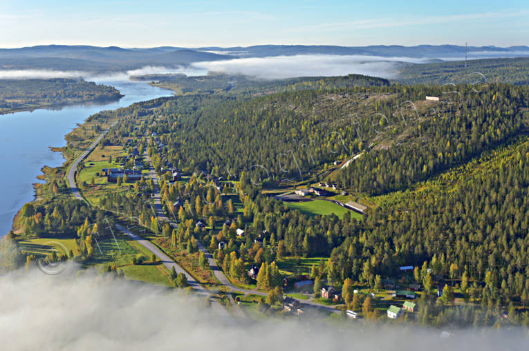 aerial photo, aerial photo, aerial photos, aerial photos, autumn, drone aerial, drönarfoto, landscapes, North Bothnia, samhällen, Svanstein