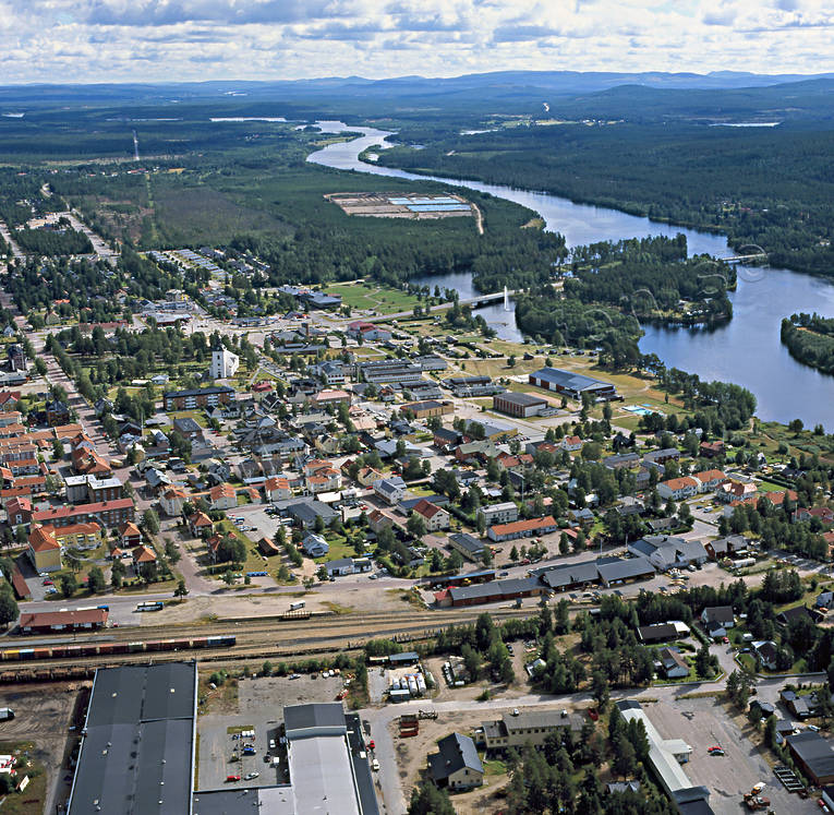 aerial photo, aerial photo, aerial photo, aerial photos, aerial photos, community, drone aerial, drnarfoto, Herjedalen, planning, samhllen, summer, Sveg