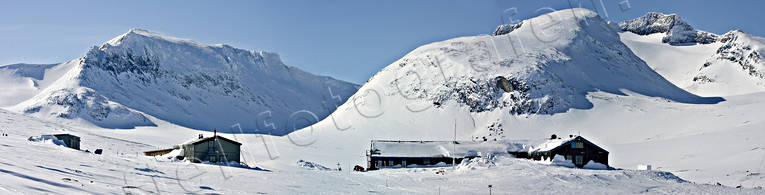 alpine station, buildings, castle, engineering projects, Jamtland, mountain, sylarna, Syltoppen, Tempeldalen, winter