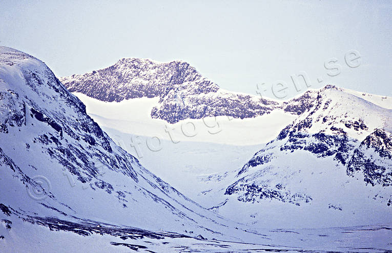 glacier, Jamtland, landscapes, mountain, sylarna, Sylarnamassivet, winter