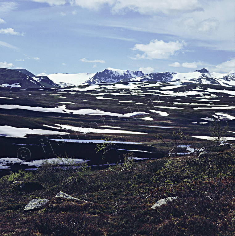 Jamtland, landscapes, mountain, spring, Storulvan, sylarna, Sylarnamassiven