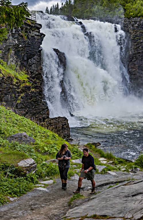 are river, attraction, attractions, fall, Indal river, Jamtland, landscapes, stream, tannforsen, tourism, tourist goal, vatten, water fall