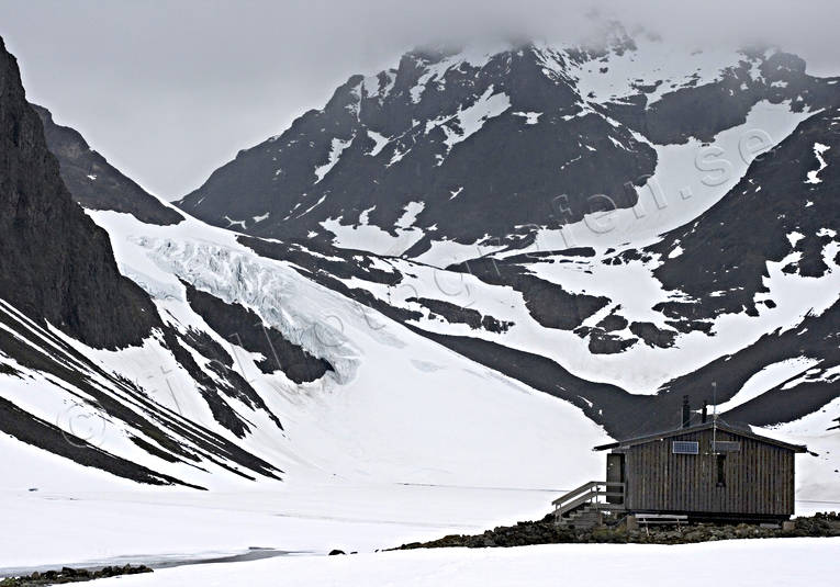alpine, glacier, kaskasapakkte, mountain, mountain hut, mountains, nature, snow, Swedish Tourist Association, Tarfala