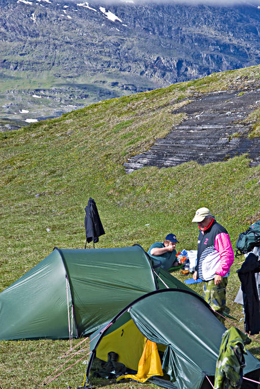 alpine hiking, back-packing, mountain tent, national park, national parks, Padjelanta, pitch, summer, tent, tunneltält, walk, äventyr