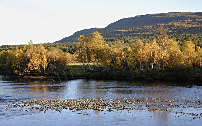Ammarnas, autumn, evening, landscapes, Lapland, Ribovardo, Tjulan
