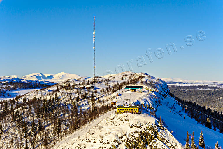 aerial photo, aerial photo, aerial photos, aerial photos, drone aerial, drnarfoto, fjllbilder, Funasdalen, Funasdalsberget, Helags, Herjedalen, landscapes, mast, radio mast, samhllen, Swedish Mountains, top cottage, winter