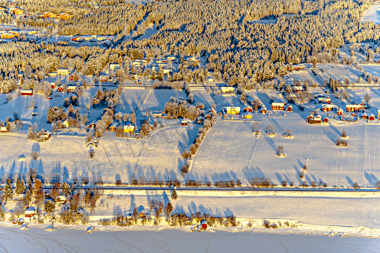 aerial photo, aerial photo, aerial photos, aerial photos, drone aerial, drönarfoto, Jamtland, landscapes, Ostersund, städer, Torvalla, Torvalla by, winter