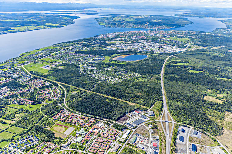 aerial photo, aerial photo, aerial photos, aerial photos, drone aerial, drnarfoto, Jamtland, Lillsjn, Ostersund, stder, Torvalla