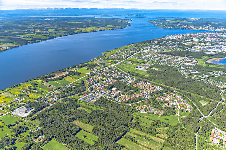 aerial photo, aerial photo, aerial photos, aerial photos, drone aerial, drönarfoto, Jamtland, Odensala, Ostersund, städer, summer, Torvalla