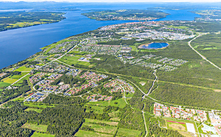 aerial photo, aerial photo, aerial photos, aerial photos, drone aerial, drnarfoto, Froson, Jamtland, Lillsjn, Odensala, Ostersund, stder, summer, Torvalla