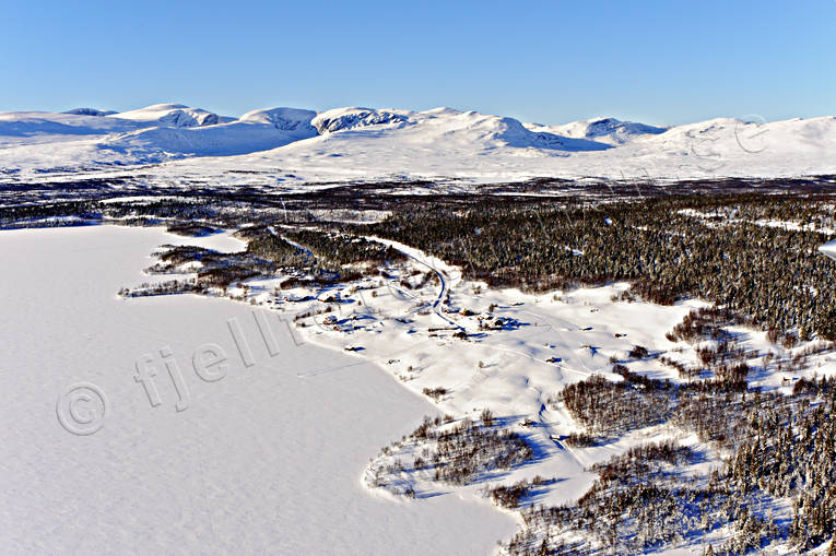 aerial photo, aerial photo, aerial photos, aerial photos, drone aerial, drnarfoto, Herjedalen, landscapes, Lunndorrsfjallen, Tosssen, Tossssjn, winter