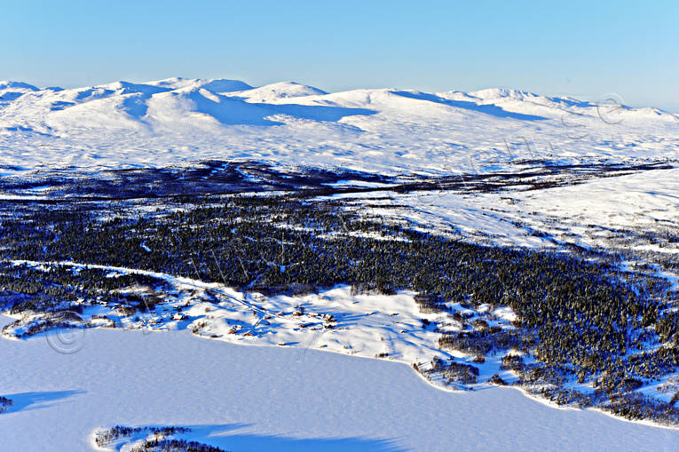 aerial photo, aerial photo, aerial photos, aerial photos, drone aerial, drnarfoto, Herjedalen, landscapes, Lunndorrsfjallen, Tosssen, Tossssjn, winter
