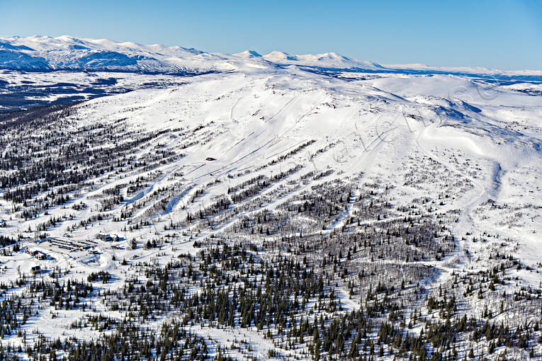 aerial photo, aerial photo, aerial photos, aerial photos, drone aerial, drnarfoto, installations, Jamtland, journeys down, landscapes, ski resort, ski resort, ski slopes, Trillevallen, winter