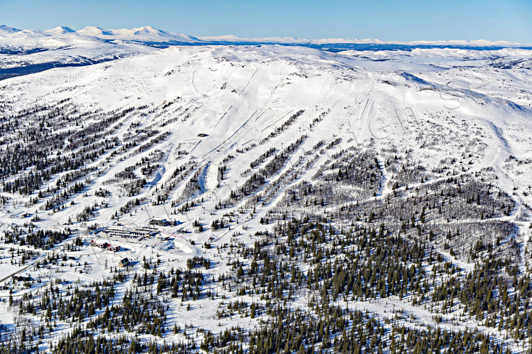 aerial photo, aerial photo, aerial photos, aerial photos, drone aerial, drnarfoto, installations, Jamtland, journeys down, landscapes, ski resort, ski resort, ski slopes, Trillevallen, winter