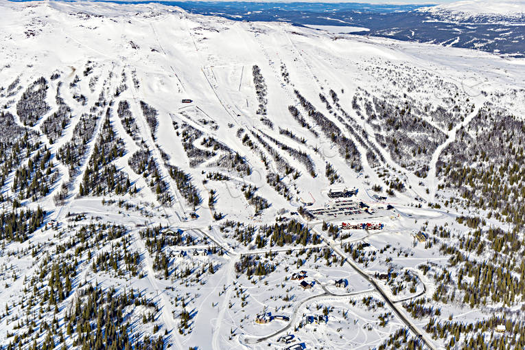 aerial photo, aerial photo, aerial photos, aerial photos, drone aerial, drnarfoto, installations, Jamtland, journeys down, landscapes, ski resort, ski resort, ski slopes, Trillevallen, winter