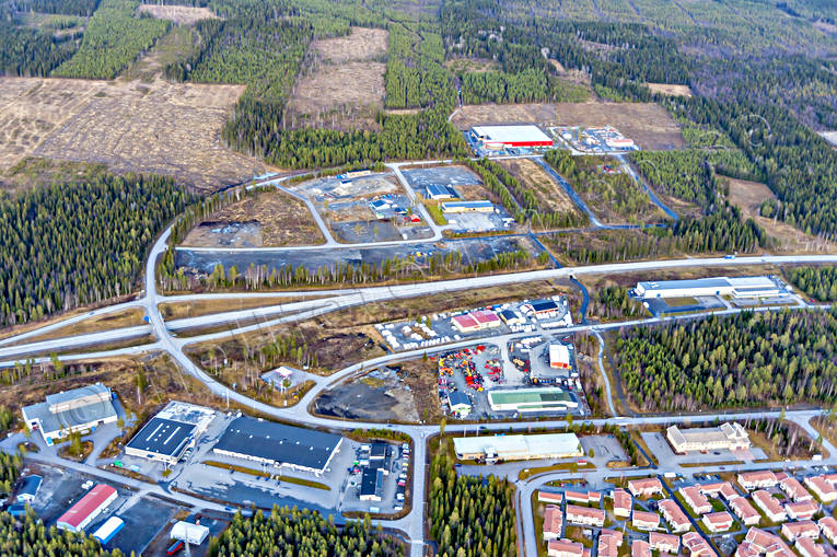 aerial photo, aerial photo, aerial photos, aerial photos, autumn, drone aerial, drönarfoto, Jamtland, Ostersund, städer, Verksmon