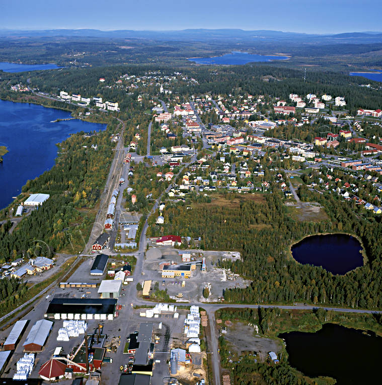aerial photo, aerial photo, aerial photos, aerial photos, community, drone aerial, drnarfoto, Lapland, samhllen, Vilhelmina
