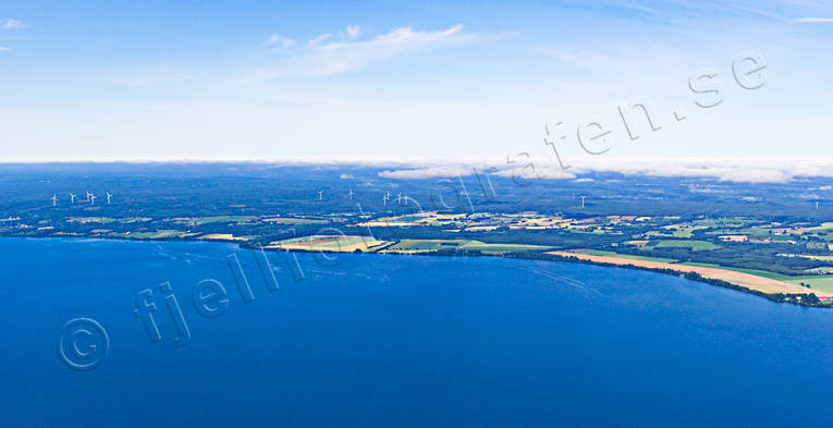 aerial photo, aerial photo, aerial photos, aerial photos, beach, drone aerial, drnarfoto, landscapes, summer, vattern, vindsnurror, Vstergtland, Vtterns, wind power plants