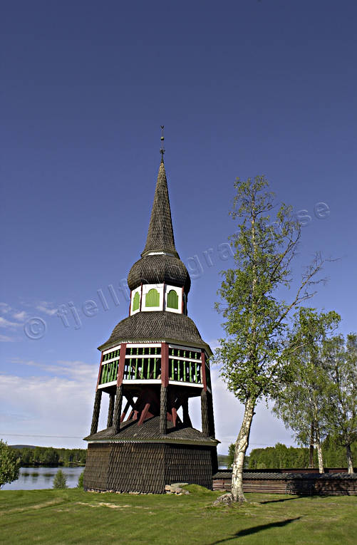 Älvros, bell tower, church, church, churches, Herjedalen, samhllen, villages