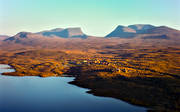 Abisko, aerial photos, aerial pictures, autumn, autumn colours, landscapes, Lapland, Lapporten, mountain