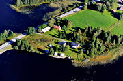 aerial photo, aerial photo, aerial photos, aerial photos, Bye, drone aerial, drnarfoto, farms, Hammerdal, Hammerdalssjn, Jamtland, summer