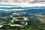 aerial photo, aerial photo, aerial photos, aerial photos, Ann lake, autumn, drone aerial, drnarbild, drnarfoto, Enaforsholm, Enan, Jamtland, landscapes