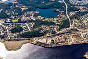 aerial photo, aerial photo, aerial photos, aerial photos, drone aerial, drnarfoto, Frssjn, Halsingland, samhllen, spring, Stugsund, stder, Sderhamn