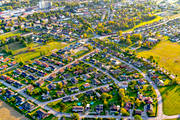 aerial photo, aerial photo, aerial photos, aerial photos, Arboga, drone aerial, drnarfoto, evening light, stder, Vstmanland