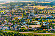 aerial photo, aerial photo, aerial photos, aerial photos, Arboga, drone aerial, drnarfoto, evening light, stder, Vstmanland