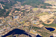 aerial photo, aerial photo, aerial photos, aerial photos, Arbr, drone aerial, drnarfoto, Halsingland, samhllen, spring