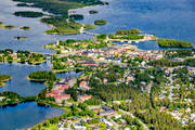 aerial photo, aerial photo, aerial photos, aerial photos, Arjeplog, Arjepluovve, drone aerial, drönarbild, drönarfoto, Hornavan, Kraja, Lapland, samhällen