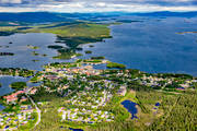 aerial photo, aerial photo, aerial photos, aerial photos, Arjeplog, Arjepluovve, drone aerial, drnarbild, drnarfoto, Hornavan, Kraja, Lapland, samhllen