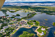 aerial photo, aerial photo, aerial photos, aerial photos, Arjeplog, Arjepluovve, drone aerial, drönarbild, drönarfoto, Kraja, Lapland, samhällen, Vaukaselet