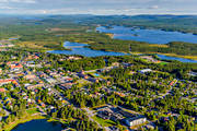 aerial photo, aerial photo, aerial photos, aerial photos, Arvidsjaur, Arvidsjaursjn, drone aerial, drnarfoto, Lapland, samhllen