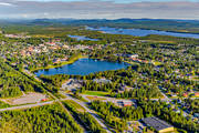 aerial photo, aerial photo, aerial photos, aerial photos, Arvidsjaur, Arvidsjaursjn, drone aerial, drnarfoto, Lapland, Nyborgstjrn, samhllen