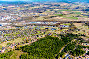 aerial photo, aerial photo, aerial photos, aerial photos, Borlnge, Dalarna, drone aerial, drnarfoto, Nygrdarna, spring, stder