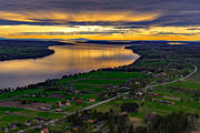 aerial photo, aerial photo, aerial photos, aerial photos, Brunfloviken, drone aerial, drnarbild, drnarfoto, evening, Froson, Great Lake, Jamtland, landscapes, Optand