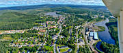 aerial photo, aerial photo, aerial photos, aerial photos, Dorotea, drone aerial, drnarfoto, Lapland, samhllen, summer